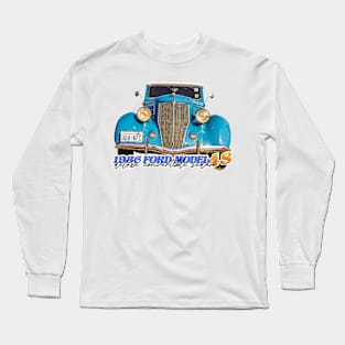 1936 Ford Model 48 Deluxe Convertible Sedan Long Sleeve T-Shirt